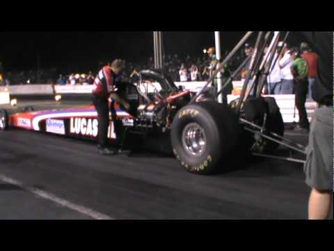 The Greek's Top Fuel Dragster at The 2011 World Series Of Drag Racing!!!