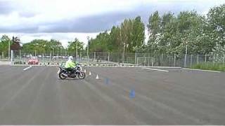 preview picture of video 'New module 1 motorcycle test.'