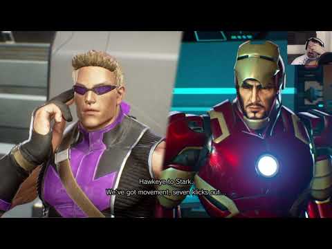 Marvel vs. Capcom Infinite Story playthrough pt7 - Demon Realm Shakedown/Avengers, DEFEND!