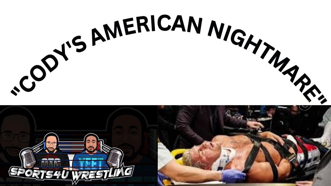 Sports4U wrestling podcast Ep.  12 CODY'S AMERICAN NIGHTMARE ft . Melky "Mo" Cabrera & Mike D.