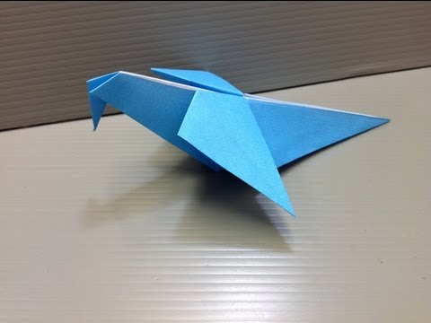 Daily Origami: 138 - Fluttering Pigeon