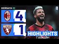 Milan-Torino 4-1 | I Rossoneri calano il poker a San Siro: Gol e Highlights | Serie A TIM 2023/24
