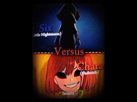 Chara(Undertale) Vs Six(LN1) (Remake) | #edit #vs #remake #littlenighmares #undertale #chara #scary