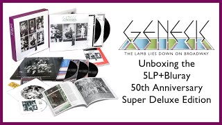 Genesis - The Lamb Lies Down on Broadway | Unboxing the 5LP+BR 50th Anniversary Super Deluxe Edition