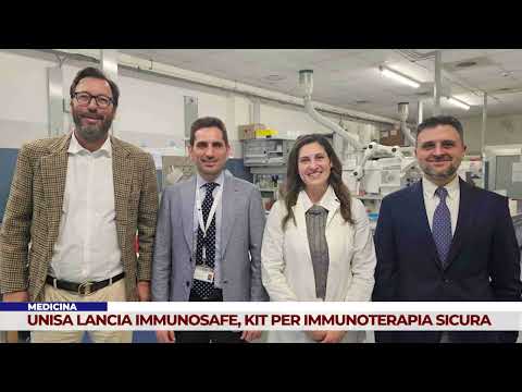 MEDICINA. UNISA LANCIA IMMUNOSAFE, KIT PER IMMUNOTERAPIA SICURA