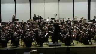 2013 Montana AA Orchestra Festival Concert pt3- Les Miserables selections- Schonberg
