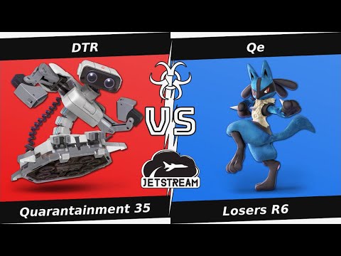 Quarantainment 35 Losers R6 - DTR (ROB) Vs. Qe (Lucario) Smash Ultimate - SSBU