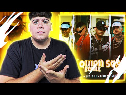 MI REACCIÓN a VO QUIEN SOS REMIX 🤯 Kaleb Di Masi, Gusty dj, ECKO, L-Gante