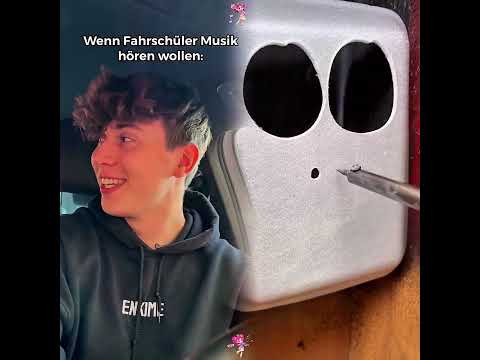 Wenn man in der Fahrstunde Musik hört 🚗😂#foryou #fyp #viral #shorts