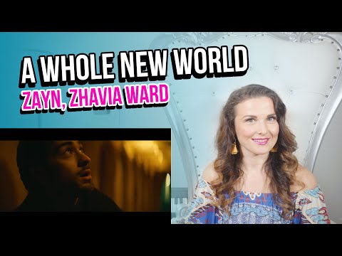 Vocal Coach Reacts to A Whole New World (ZAYN, Zhavia Ward)