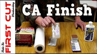 CA (super glue) Finish