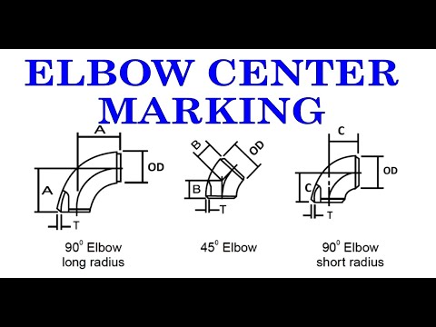 FIT UP AND INSPECTION OF ELBOWS OF ANY DEGREE WITH TWO RIGHT ANGLES