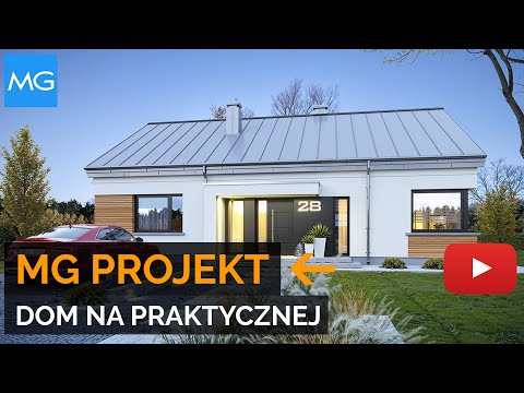 Projekt domu Dom na Praktycznej MG Projekt - 116,77 m2
