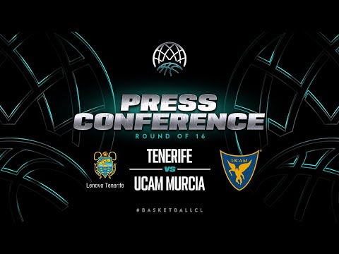 Lenovo Tenerife v UCAM Murcia - Press Conference | Basketball Champions League 2022/23