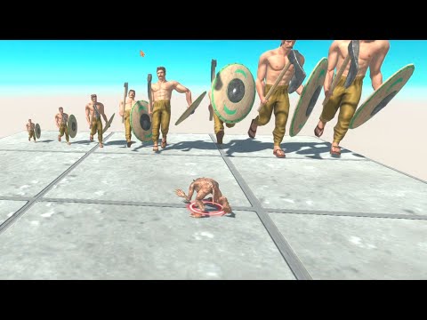 GIANT CRIXUS THE GAUL vs EVERY UNIT   Animal Revolt Battle Simulator