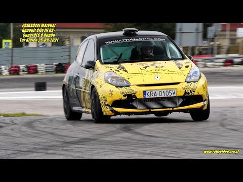 Poznański Mateusz - Renault Clio III RS+ turbo - SuperOES 9 Runda Tor Kielce 25-09-2021