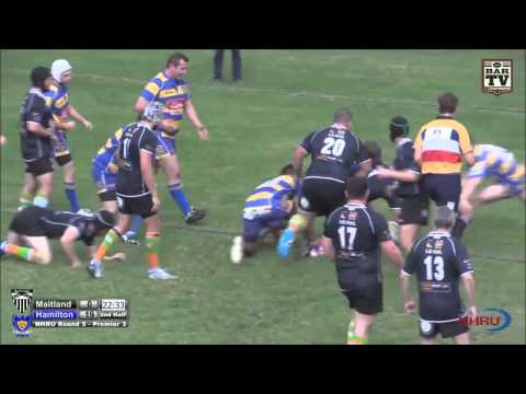 NHRU Round 5 Premier 3's - Maitland V Hamilton