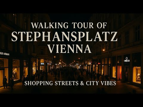 Walking Tour of Stephansplatz Vienna | Shopping Streets & City Vibes