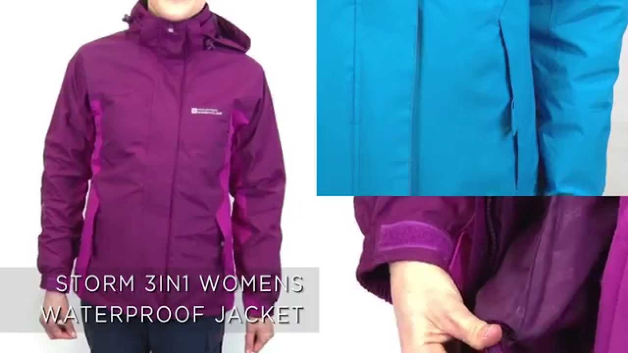 Storm 3 in 1 Womens Waterproof Jacket