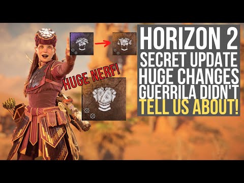 Horizon Forbidden West - Patch 1.12 run-down