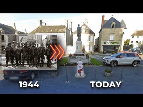 Where 101st Airborne Stood | WWII THEN and NOW | Normandy To Bastogne
