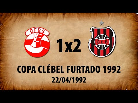 Grêmio Santanense 1x2 G.E.Brasil - Copa Clébel Furtado 1992