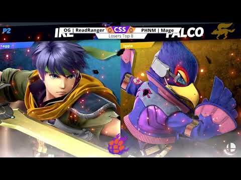 Clemson Smash Series 28 - Losers Eighths - OG | ReadRanger (Ike) vs. PHNM | Mage (Falco) - SSBU