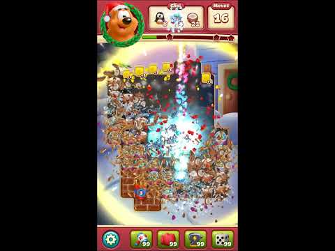 Toon Blast Level 6102 - NO BOOSTERS 🐻🐺🐱 | SKILLGAMING ✔️