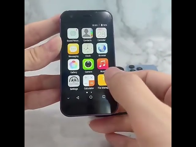 Vídeo relacionado con YOHOPE 3G Mini móvil, Smartphone para niños, Android 9.0 Procesador de Cuatro núcleos, 2 GB de RAM, 16 GB de ROM, 5,0 MP, móvil económico sin Contrato (Rosa)