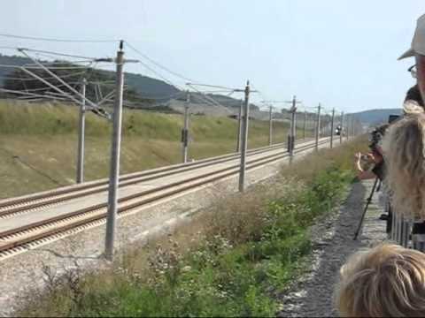 Weltrekordfahrt 357 Km/h für E-Loks Nürnberg-Ingolstadt