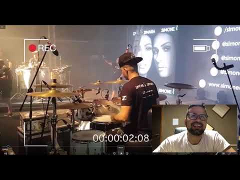 Reagindo a Vídeos de Bateras  (Marcelo Falcão) Simone e Simaria