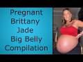 Pregnant Brittany Jade Big Belly Compilation TikTok