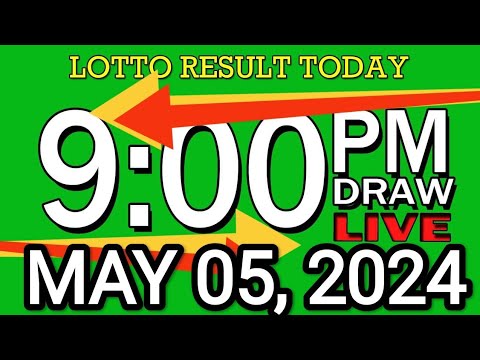 LIVE 9PM LOTTO RESULT TODAY MAY 05, 2024 #2D3DLotto #9pmlottoresultmay05,2024 #swer3result