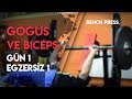 Komple Örnek Antrenman Programı | Seviye A1 | Gögüs / Biceps Günü | Hareket 1 - Benchpress