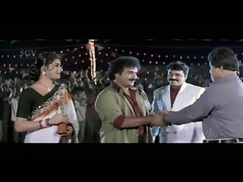 Prema Announce Marriage with Ravichandran in Award Function | Kanasugara Kannada Movie Part 09