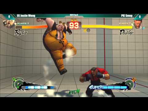NEC15 - USF4 - Top 8 - EG Justin Wong vs PIE Smug