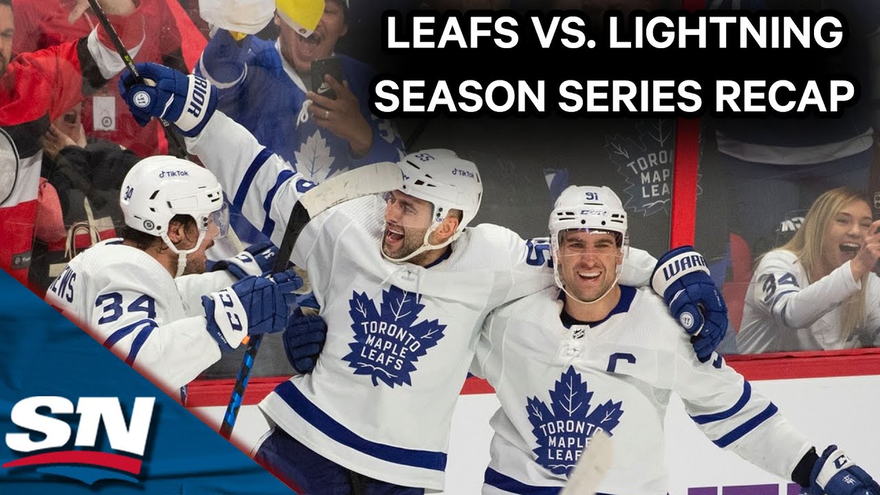 Toronto Maple Leafs vs. Tampa Bay Lightning Season Series Recap