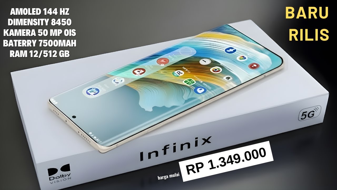BARU SAJA RILIS‼️7500mAh, RAM 12/512 GB | HP INFINIX TERBARU DESEMBER 2025