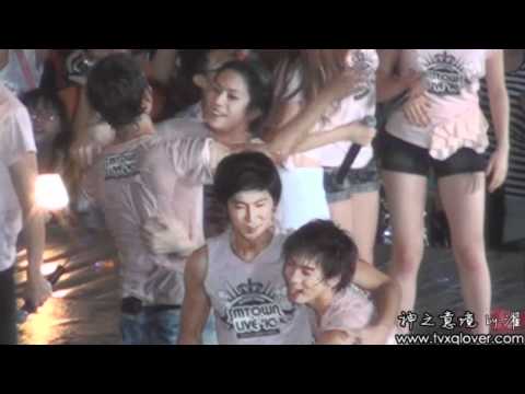[神之意境]100911 SMTown in shanghai water ending