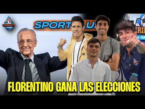 🚨⚪️ ¡FLORENTINO GANA LAS ELECCIONES DEL REAL MADRID! | Sportplus con Edu Aguirre