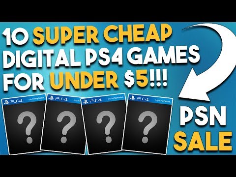 10 SUPER CHEAP Digital PS4 Games UNDER $5 RIGHT NOW! (The Great Indoors PSN Sale)