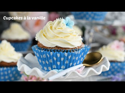 Vanilla Cupcakes with Buttercream