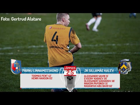 26. voor 2016: Pärnu Linnameeskond - JK Sillamäe Kalev 2:5 (1:4)