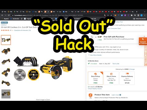 Home Depot DeWALT Deal FIX