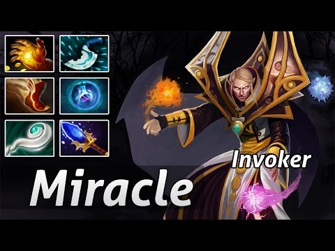 9K Miracle Invoker Mid Rank MMR Game Dota 2
