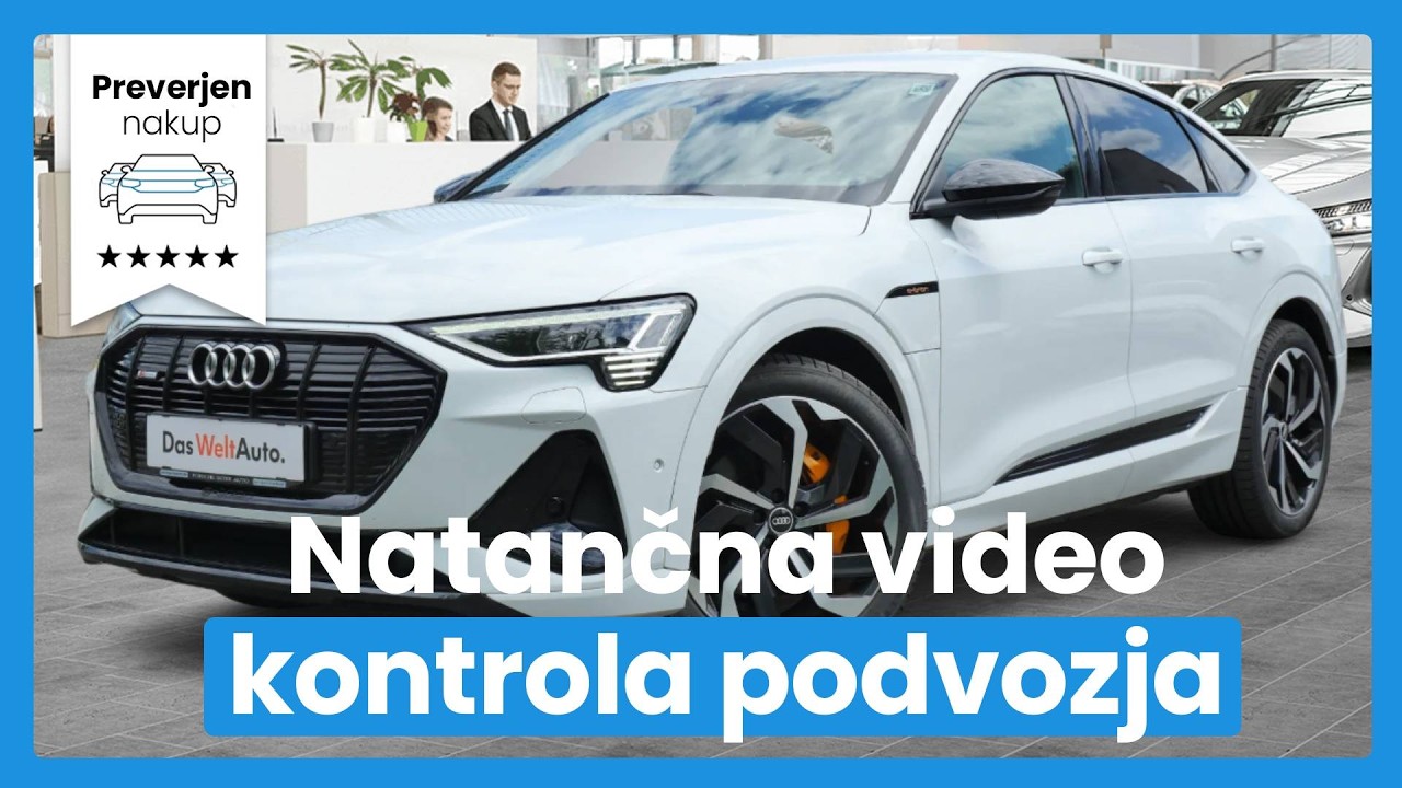 Audi e-tron Sportback 55 quattro S line 95KWh - SLOVENSKO VOZILO