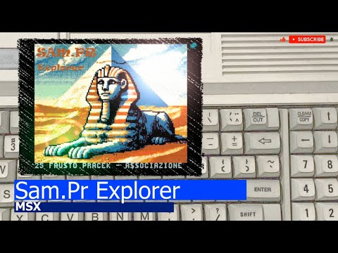 Sam.Pr Explorer (2024, MSX2, Fausto Pracek)