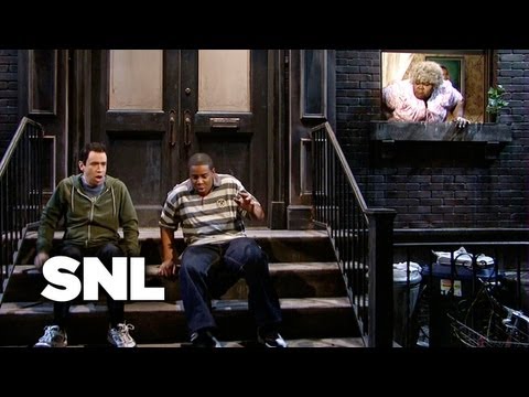Crazy Lady Yelling from Window - SNL