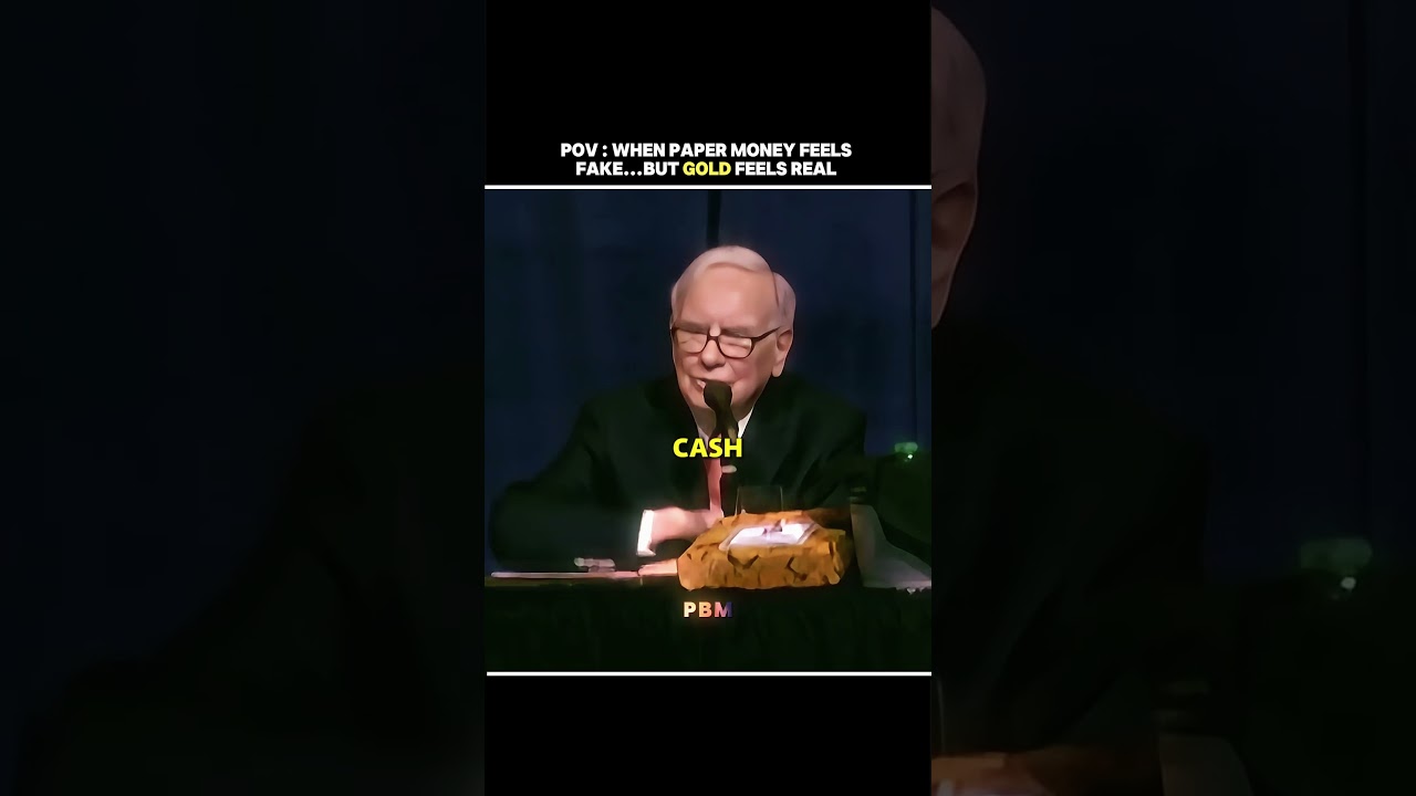 Why Buffett Says Gold Won’t Save You When the Dollar Crashes