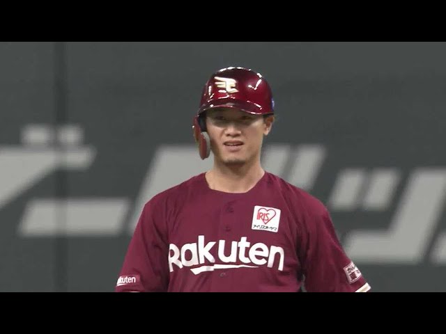 【7回表】イーグルス・西川遥輝が同点のタイムリー2ベースヒットを放つ!!  2022年4月10日 北海道日本ハムファイターズ 対 東北楽天ゴールデンイーグルス